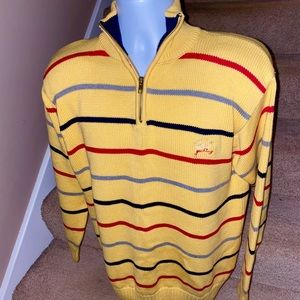 Paul & Shark Yachting cotton 1/4 zip men’s sweater